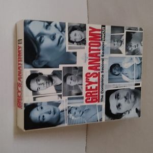 5/$10-10/$20 Grey's Anatomy 2nd season uncut